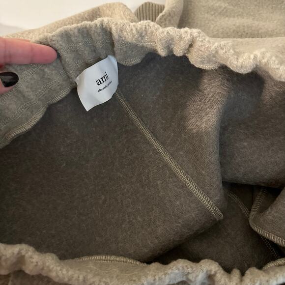 NEW Ami Paris Men's Argile Drawstring Waistband Trackpants Joggers Size XXL - Picture 9 of 16